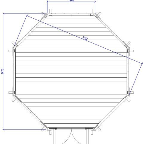 Pavillons Pavillon 10 m²
