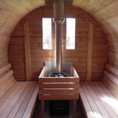 Tonneaux Saunas Tonneaux Saunas 2m ; 2,5m ; 3m